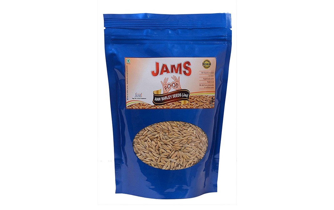 Jams Raw Barley Seeds (Jau)    Pack  400 grams
